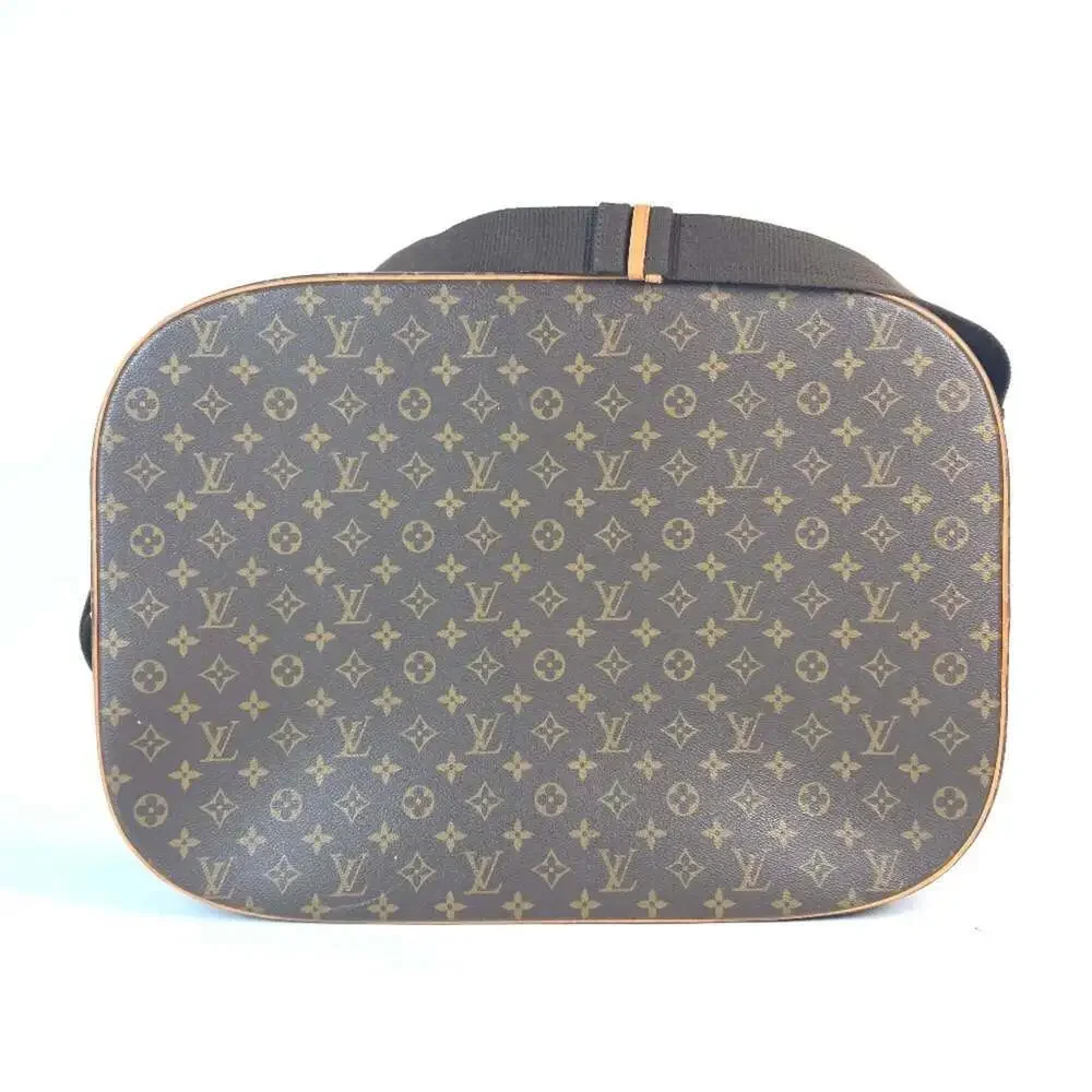 LOUIS VUITTON Brown Monogram Canvas Shoulder Bag